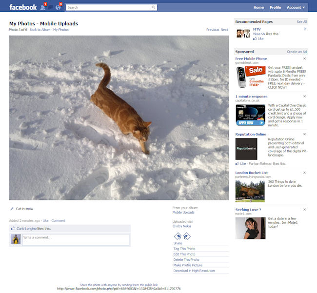facebook upload photos. Facebook Upload. The Twitter module of Nokia Social has been updated and now 