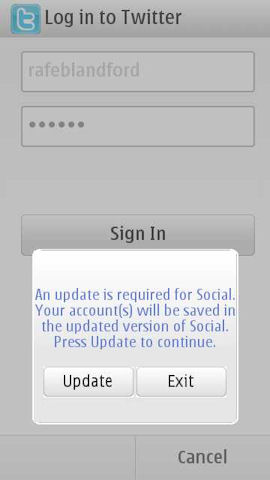 Nokia Social Update