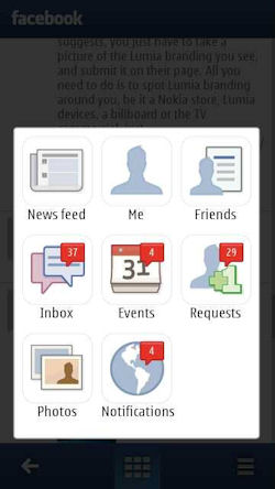 Nokia Social Screenshot