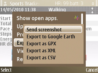 Sports Tracker