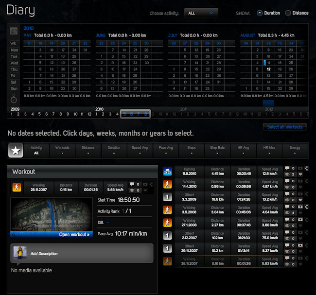 Sports Tracker
