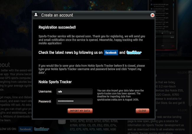 Sports Tracker