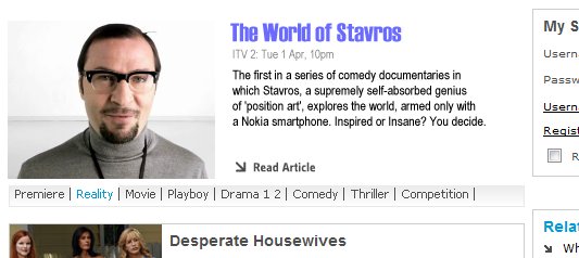 The World of Stavros