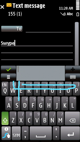 Swype in Maps