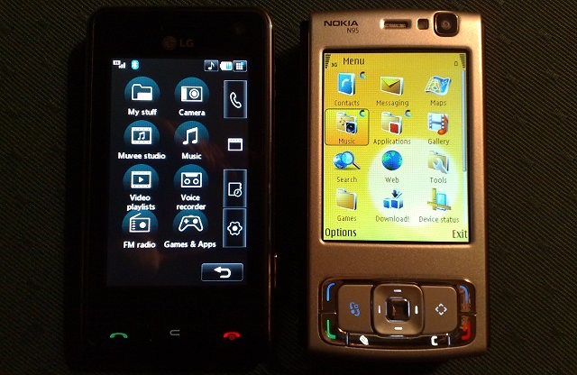 Viewty and N95