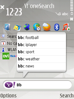 Y! oneSearch