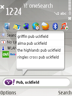 oneSearch shortcut