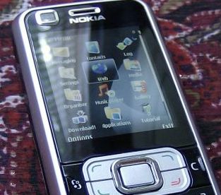 Nokia 6120 Classic menu