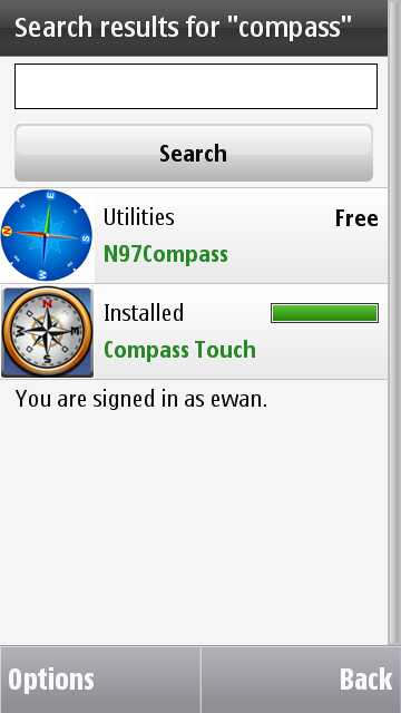 N97 Compass