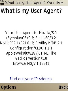 E52 - Web user agent