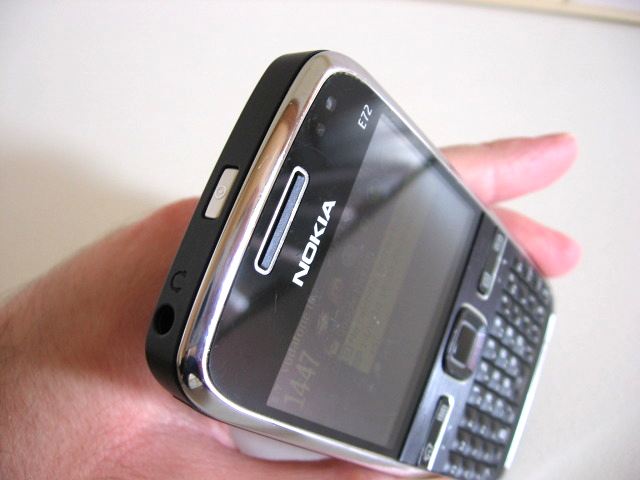 E72 top & screen