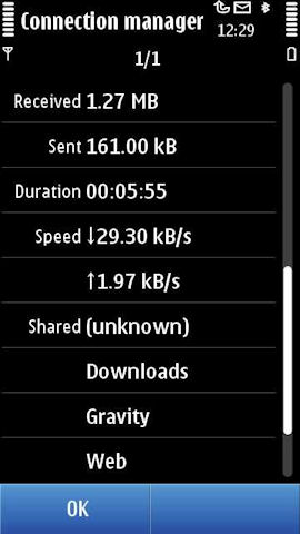 Connectivity settings