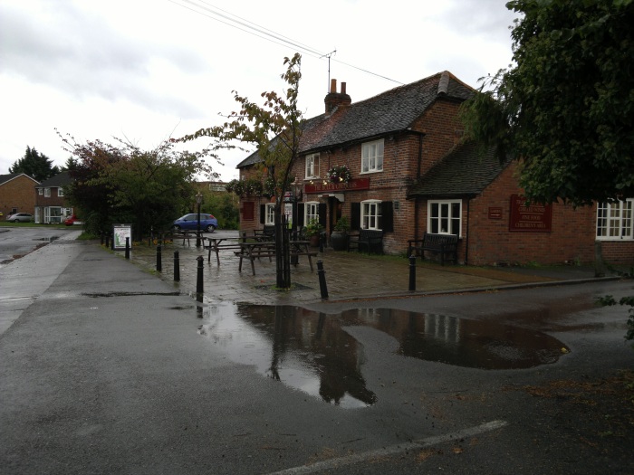 Pub in rain image, click to enlarge or download 12mp original