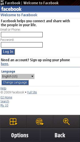 Facebook Touchwiz