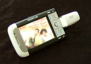 Nokia 5700 playing video