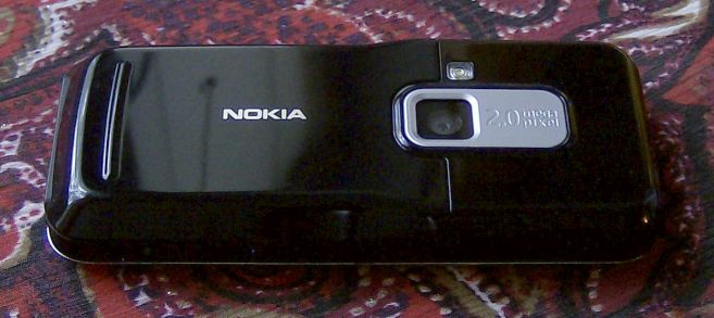 Nokia 6120 Classic smartphone back view