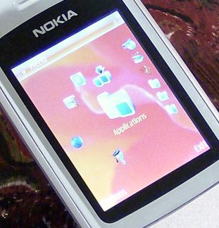 Nokia 6290 horseshoe display