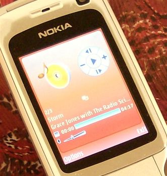 Nokia 6290 music player app