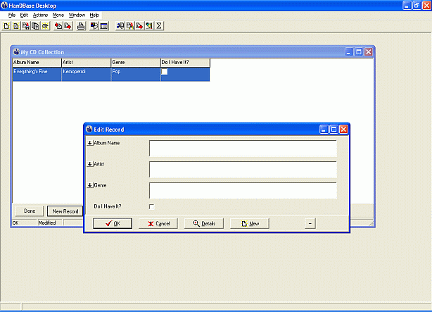 HanDBase screenshot 3 HanDBase screenshot 3