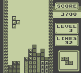 Tetris for the original Game Boy