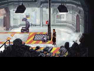 Beneath A Steel Sky junk room
