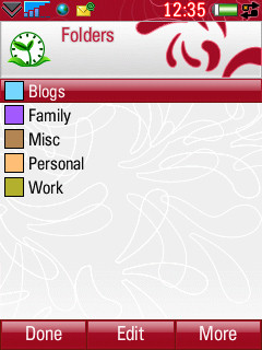DreamLife edit categories