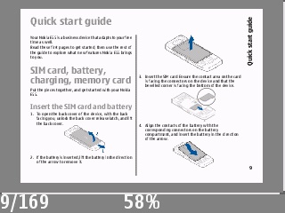 Reading the E55's PDF manual, on the E55!