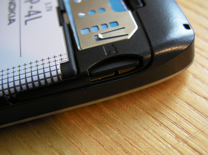 microSD card slot