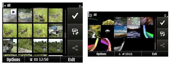 E6 layout compared to X7 - pixel scale