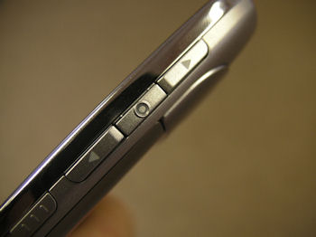 Nokia E6 voice button and LED