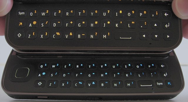 N97 Classic keyboard vs N97 Mini keyboard