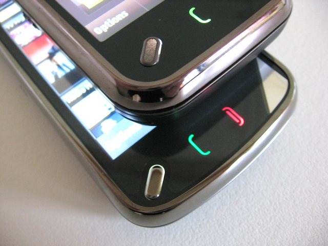 N97 Mini menu key vs N97 Classic menu key