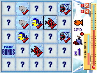 Psarakia memory game screenshot