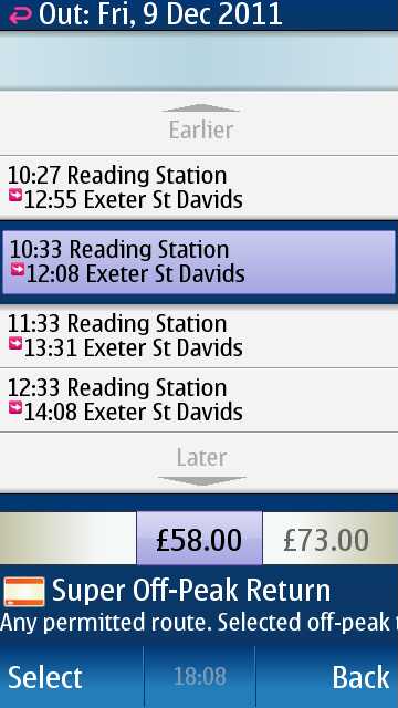 Screenshot, Rail Tickets