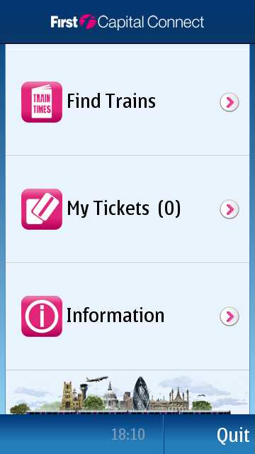 Screenshot, Rail Tickets