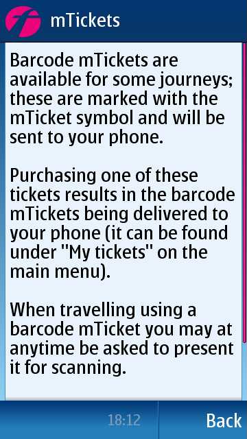 Screenshot, Rail Tickets
