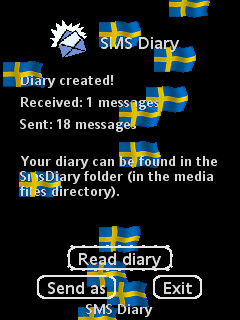 SMS Diary Created!