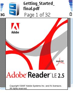Adobe Reader 2.5 screenshot