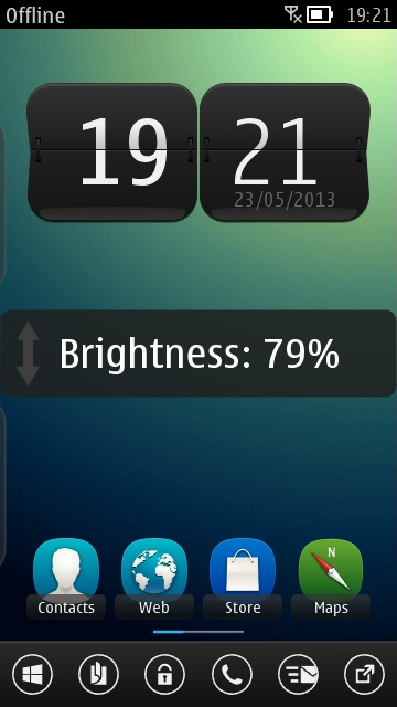 Screenshot, AndroMenu