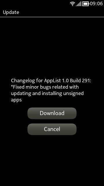 Screenshot, AppList