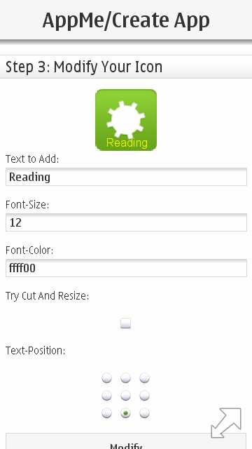 Screenshot, AppMe