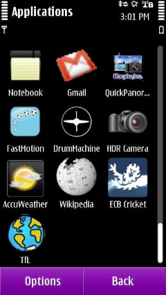AppMe widget in place