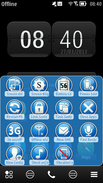 Belle Extra Buttons screenshot