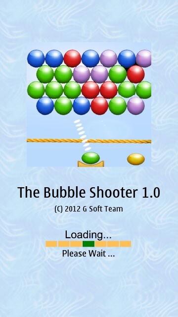 Screenshot, The Bubble Shooter