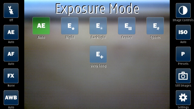 Screenshot, CameraPro Qt