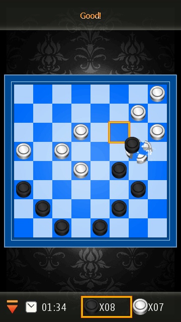 Screenshot, Checkers Deluxe