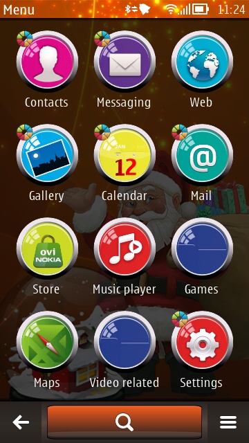 Screenshot, Christmas themes