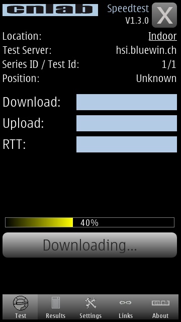 cnlab Speedtest screenshot
