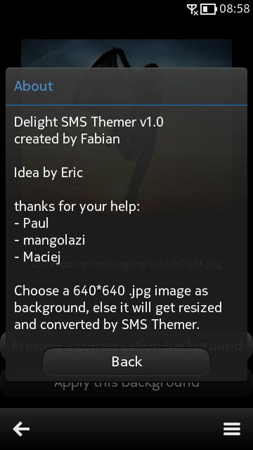 Screenshot, Delight CFW N8 6.4