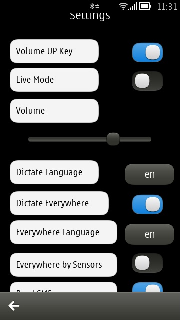 Screenshot, Dictate